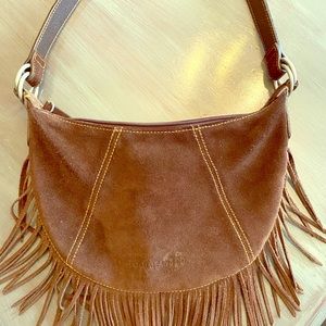 Polo Small shoulder bag a fringes